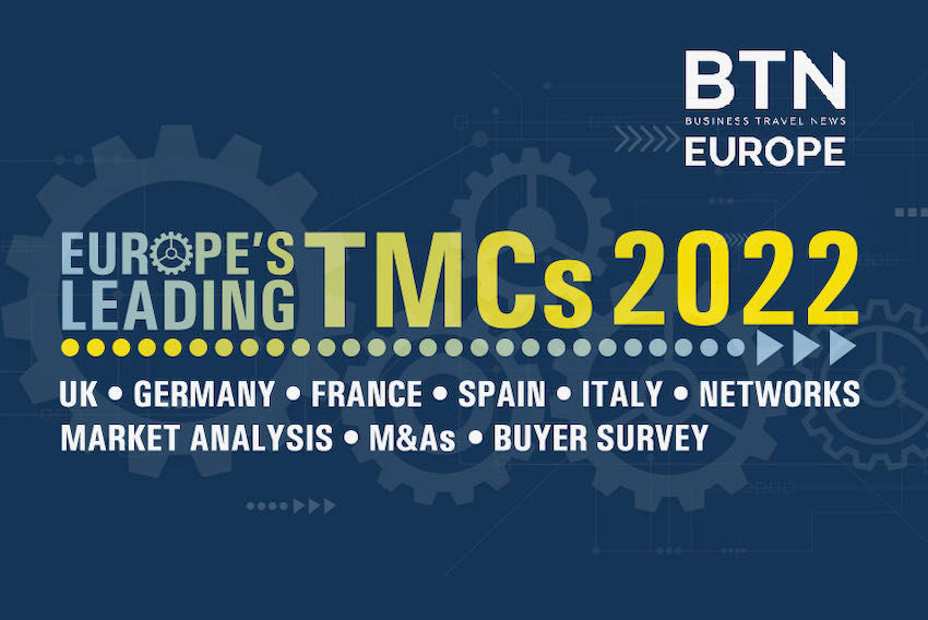 BTN Europe leading travel management companies 2022